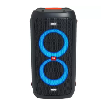 Caixa de Som Torre JBL PartyBox 100, 160W RMS, LED, Bluetooth – JBLPARTYBOX100BR