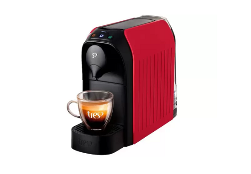 Cafeteira Espresso TRES 3 Corações Passione – Vermelho