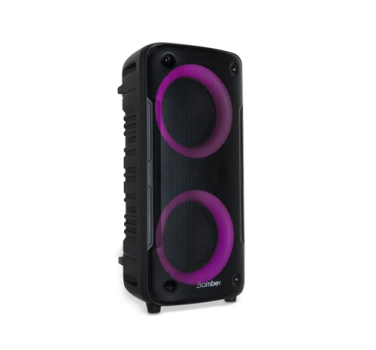 Alto-falante Bomber Beatbox 400 com bluetooth preto