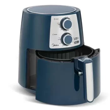 Fritadeira Elétrica Sem Oleo Midea FRC31, 3.5L, 127V, Azul