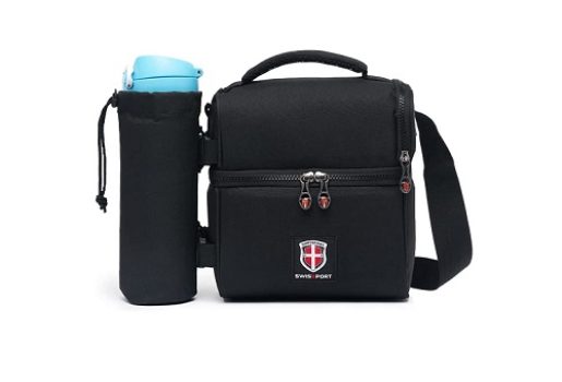 Lancheira Térmica Marmita Fitness Trabalho Porta Garrafa