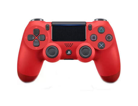 Controle Sony Dualshock 4 PS4, Sem Fio, Magma Vermelho CUH-ZCT2U