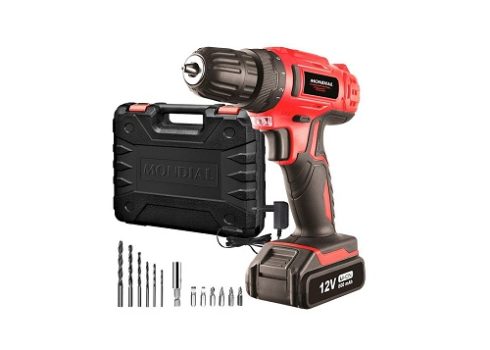 Parafusadeira Furadeira 3/8 12V Bivolt Mondial Fpf06m