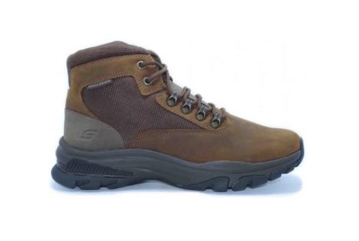 Skechers USA Men’s Bota de cano curto 204218, Marrom, 7