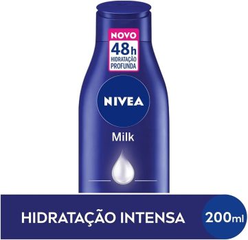 NIVEA Loção Hidratante Milk Pele seca a extrasseca 200ml