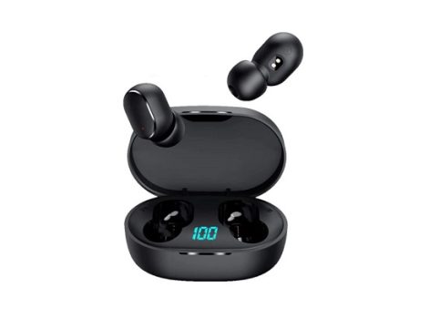 Fone Bluetooth 5.0 Preto compatível com todos os aparelhos confortável e carregamento rápido