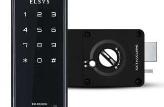 Fechadura Digital de Sobrepor, Elsys, ESF-DS1000H, Preta