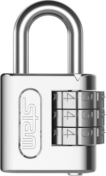 Cadeado com Segredo, Stam, 25 mm, Cromado
