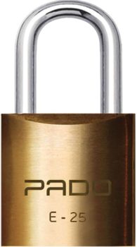 CADEADO SM LT-25MM, Pado, 51000027, Dourado