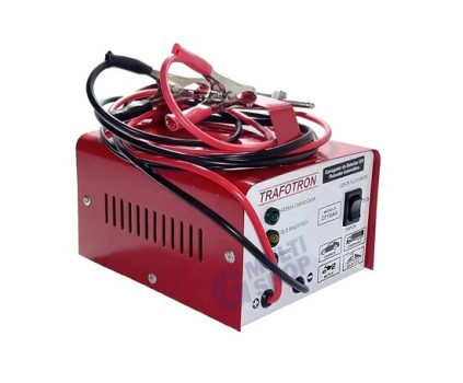 Carregador Bateria 12v 10ah Carro Moto Flutuante Cf10