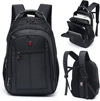 Mochila Executiva Notebook Masculina Alça Cabo De Aço Reforçada