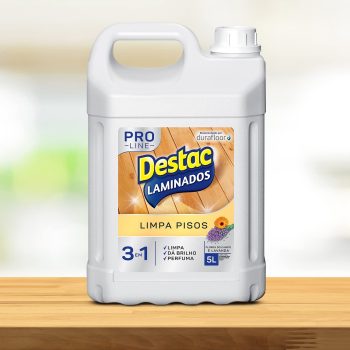 Limpador com Brilho Destac Pisos Laminados 5L PRO Line, Destac