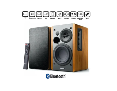 Caixa Monitor Referência Ativo Tomate Mst 2026 Bluetooth 100w Multimídia Home Studio