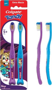 Colgate Escova Dental Tandy 2 Unidades, Cores Sortidos