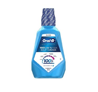 Enxaguante Bucal Oral-B 100% De Sua Boca Cuidada 1,5L