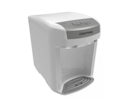 Purificador de Água Elétrico Colormaq 2 Temperaturas Gelada e Natural Branco Bivolt