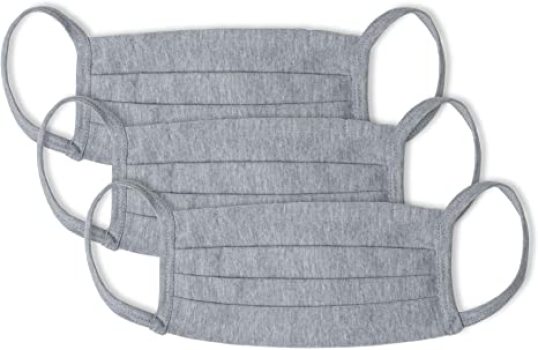 Kit 3 Máscaras 3 Pregas Algodão, Mash, Unissex