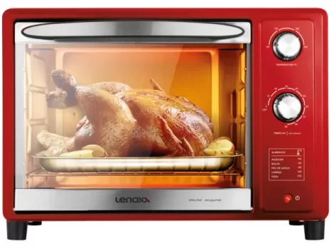 Forno Elétrico de Bancada Lenoxx 36L – Chef Red Gourmet PFO309