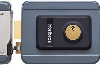 Fechadura Elétrica Cilindro Fixo Fx2000 Cinza Intelbras