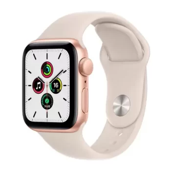 Apple Watch SE 44MM GPS, Case de Alumínio Dourado, Sport Band Estelar – MKQ53LL/A