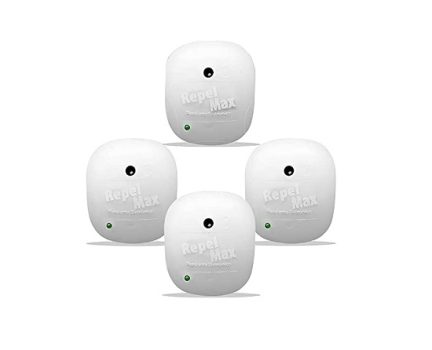 Repelente Eletrônico Zen Branco, Bivolt, Inaudível, Econômico, Leve 4 Unidades