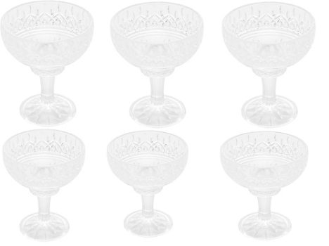 Wolff CJ 6 TAÇAS CRISTAL P/SOBREMESA LYS 260ml TRANSPARENTE