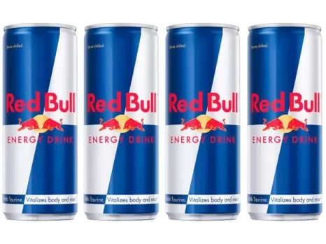 Bebida Energética Red Bull Energy Drink 250ml – 4 Unidades