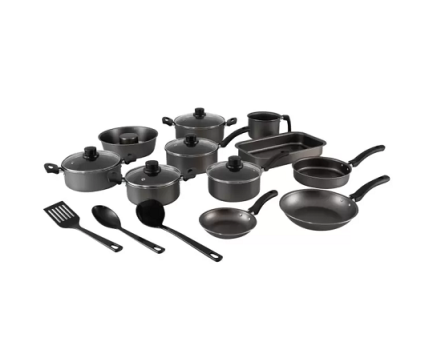 Jogo de Panelas Eirilar Antiaderente de Alumínio – Grafite 14 Peças Especial