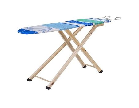 Mesa de Passar Em Madeira Maciça Com Suporte Para Ferro, Pés Antiderrapantes In Casa – Tramontina