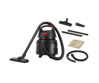 Aspirador de Pó e Água 1400W função sopro Electrolux capacidade 5 Litros util 12 litros total Rodas 360° AWDFS