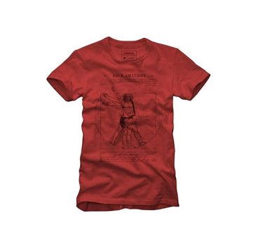 Camiseta Algodão Rocky Anatomy Estilo Reserva