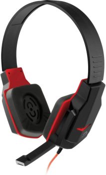 Headset Gamer P2 Preto/Vermelho Multilaser – PH073