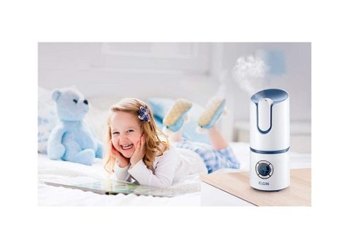 Umidificador Digital Inteligente, 2.5l, Bivolt, Branco e azul, Elgin