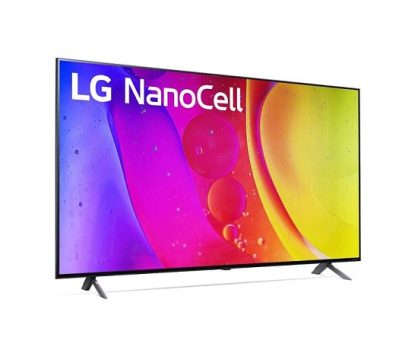 Smart TV LED 55′ 4K UHD LG 55NANO80SQA NanoCell – IA LG ThinQ, Alexa