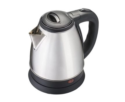 Chaleira Elétrica, Preto/Inox, 127v, Agratto