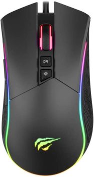 Mouse Gamer HAVIT HV-MS1001, 7 Botões – Macro e DPI