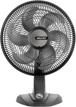 Mallory Olimpo TS Ventilador de Mesa, Preto, 220 V