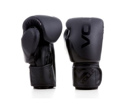 Luva de Boxe Training 12 Oz Preta Vollo Sports