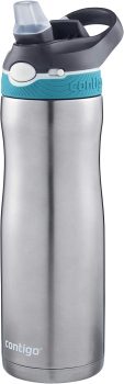 Garrafa Térmica Inox Autospout Ashland Chill com Bico Retrátil, Contigo, Verde, 591ML