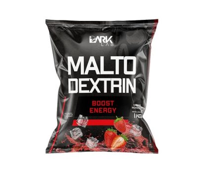 Maltodextrina Boost Energy Dark Lab, Suplemento Alimentar de Carboidrato em Pó (Morango)
