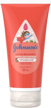 Creme para Pentear Infantil Johnson’s Baby Cachos dos Sonhos 200ml