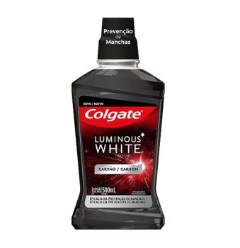 Enxaguante Bucal Colgate Luminous White Carvão 500ml