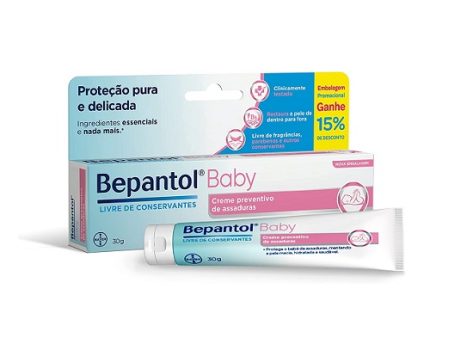 Bepantol Baby Creme Preventivo de Assaduras Para Bebês 30G, Bepantol Baby, 30G