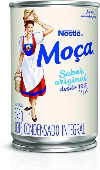 Leite Condensado, Moça Lata, 395g