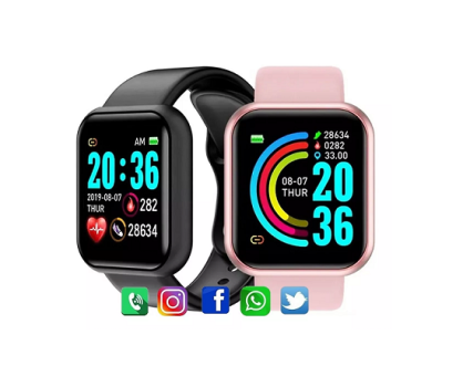 Relógio Smartwatch Android Ios Inteligente D20 Bluetooth Nfe