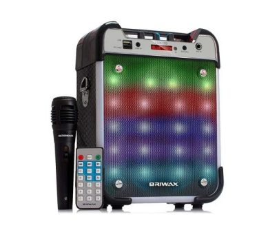 Caixa Som Amplificada Fbx-103 Mp3 Radio Fm Usb C/ Microfone