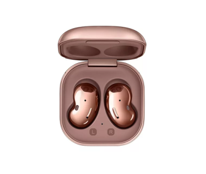 Fone de ouvido in-ear sem fio Samsung Galaxy Buds Live mystic bronze