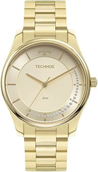 Relógio Technos Feminino Brilho Dourado – 2036MPF/1X