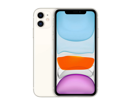 iPhone 11 Apple 64GB branco, Tela de 6,1”, Câmera Dupla de 12MP, iOS