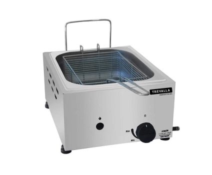 Fritadeira Profissional A Gás Trevalla TSFG112 Inox 1 Cuba